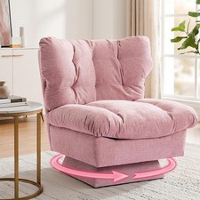 360° Swivel Accent Chair, Modern Comfy Sofa Chair with Oversized Base, 300lbs picture