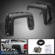 Pocket Rivet Style Fender Flares Fit For 2014-2018 Silverado 1500 5.8' Short Bed picture