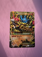 The Pokémon Company Pokemon TCG M Lucario EX 113/111 Furious Fists Holo SR picture
