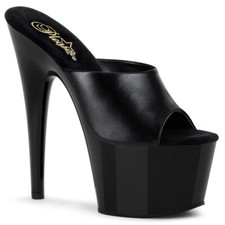 PLEASER ADORE-701 Women's Black 7
