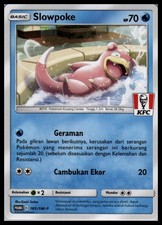 NM Slowpoke 183/SM-P | Pokemon KFC Stamped Promo Indonesian [US Seller] picture