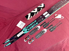 New 🔥 KASTLE RX10 2.0 Skate Skis 187cm Cold Med Rottefella MOVE Tune Bindings picture