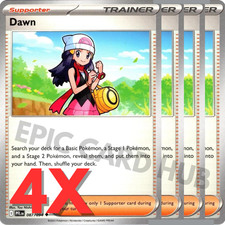 4x Dawn x4 - ME02: Phantasmal Flames - Uncommon - Pokemon TCG Playset picture