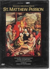 Johann Sebastian Bach St Matthew Passion DVD Enoch Zu Guttenberg NEW MINT picture