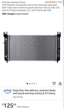 New Radiator Fits Chevy and GMC Models picture