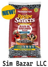 Pennington Select Black Oil Sunflower Seed Wild Bird Dry Feed, 10 lb. New Bag picture