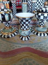 1 MacKenzie-Childs Cheltenham Ceramic Vase Only picture
