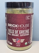 Brickhouse Nutrition Field of Greens Wildberry 12oz - Exp 11/2027 - New/Sealed picture