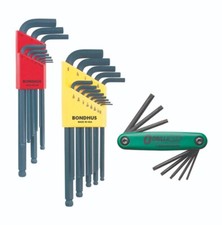 Bondhus 30pc Hex & Torx L Wrench Set Metric SAE Standard Inch MADE IN USA 14132 picture