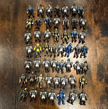 Halo Mega Bloks Lot of 52 Assorted Marines picture