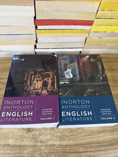 Norton Anthology of English Literature Shorter 11th ED Volumes 1&2 ACCEPTABLE picture