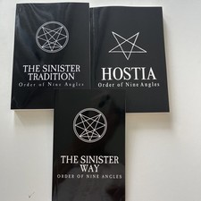 The Sinister Tradition & way &Hostia Order Of Nine Angles, New Reprint picture