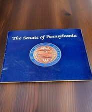 The Senate Of Pennsylvania Pictorial Booklet Harrisburg PA Capitol Vintage 1987 picture