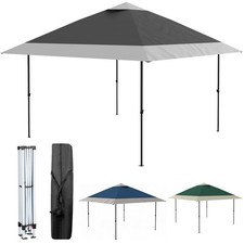 13x13FT Pop-up Gazebo Canopy Tent Heavy Duty Shelter Adjustable Height Tent picture
