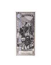 2025 Hades Silverback 1/1000 oz Legends of Olympus Limited Ed Silver Foil Note picture