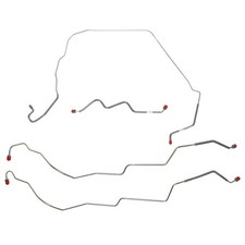 For 1995-1997 Chevy Astro Van Front Brake Line Kit w/o ABS Steel-TKT9501OM picture