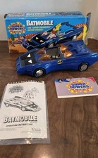 Batmobile 100% Complete Super Powers 1985 Kenner Vintage Action Figure Vehicle picture