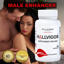 HALLVIGOR Men - Increases Male Desire - Libido Enhancer - Ginseng - 60 Capsules picture