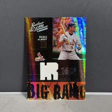 2005 Donruss Leather & Lumber Albert Pujols Big Bang Jersey #/250 Cardinals picture