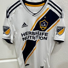 Adidas LA Galaxy 2018 Zlatan Ibrahimovic #9 MLS Authentic SMALL Soccer Jersey picture