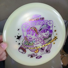 Discraft Power Up BuZzz 🐆 MEGA GLO McBeth AB Collab 🦓 New 177 DGLO 2025 Barela picture