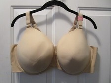 CACIQUE TOTALLY SMOOTH LIGHTLY LINED FULL COVERAGE BRA IN CAFE  SIZE 44DD  NEW picture