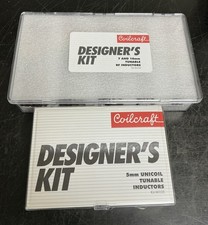 2 Coilcraft Designer’s Kits Tunable Inductors | 5mm Unicoil M105 | 7 & 10mm M102 picture