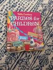 Betty Crocker Parties for Children 1964 Vintage Birthday Party Planning Book picture