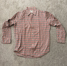 L.L. Bean L Multicolor Plaid Long Sleeve Point Collar Button-Up Shirt picture