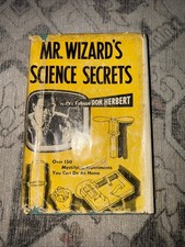 Vintage Mr. Wizard's Science Secrets by Don Herbert TV Science Hardcover Book picture