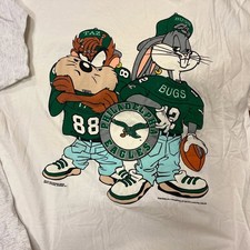 Remake Philadelphia Eagles NFL Football Team Looney Tunes T shirt HN6389 picture