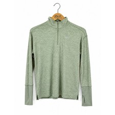 Nike Running Dri-FIT Track Top 1/4 Zip Size M Sage Green Athletic Sportswear picture