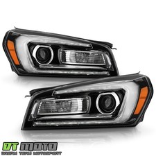 2013-2016 GMC Acadia Halogen w/LED DRL Projector Headlights  Headlamp Left+Right picture