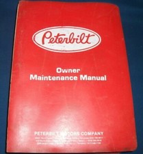 1979-1988 PETERBILT 359 362 310 TRUCK OWNER MAINTENANCE REPAIR SERVICE MANUAL picture