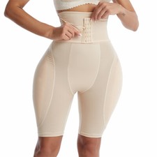 Women High Waist Butt Lifter Panties w Extra Large Pads Fake Ass Hip Enhancer US picture