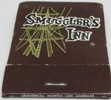 Smuggler's Inn Restaurant Food & Grog FULL Matchbook picture