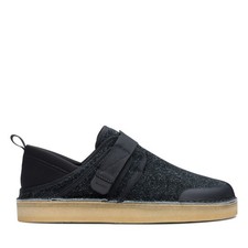 Clarks Originals Mens Trek Taiyo Black Suede Casual  Shoes 26165983 picture