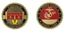 Challenge Coin U.S. MARINE CORPs PARRIS ISLAND CHALLENGE COIN picture