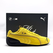 *NEW* MEN Puma X BMW M Speedcat 40Yr M3 Shoe DAZZLING YELLOW (309309 02) 👍 picture