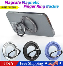 Magnetic Finger Ring Holder Stand for MagSafe iPhone 17 16 15 14 13 12 Pro Max picture