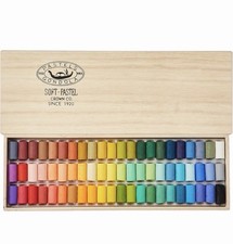 Gondola Soft Pastel 66 Color Set Premium Handmade Art Supplies Japan Wood Box picture