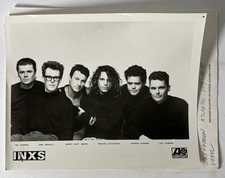 Vintage INXS Kick Atlantic Records Press Kit Michael Hutchence Photo 1987 picture