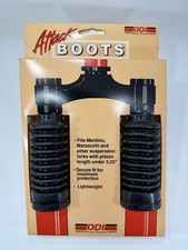 Vintage ODI Attack Boots Black Rubber NOS Manitou Marzocchi RockShox 3.25” USA picture