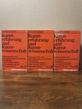 Heinrich Lützeler Kunsterfahrung Kunstwissenschaft 3 Vol Set 1975 + Ephemera picture