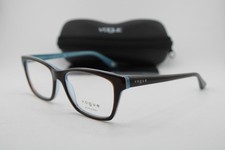 NEW VOGUE VO 2714 2014 BROWN CLEAR BLUE AUTHENTIC EYEGLASSES 52-16 picture