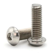 #2-56 | 316 Stainless Steel Button Head Socket Cap Screws - All Lengths & Qtys picture