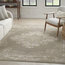 Nourison Home Grafix Olive 5'3