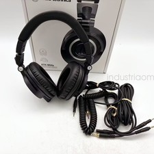 NEW Audio-Technica ATH-M50X Professional Over Ear Headphones Black IN-STOCK picture
