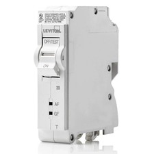 Leviton LB120-DFT 20A 1-Pole AFCI/GFCI Plug-On Breaker 120VAC picture