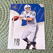 Upper Deck 2008 SP Authentic Peyton Manning #28 Indianapolis Colts Base Set picture